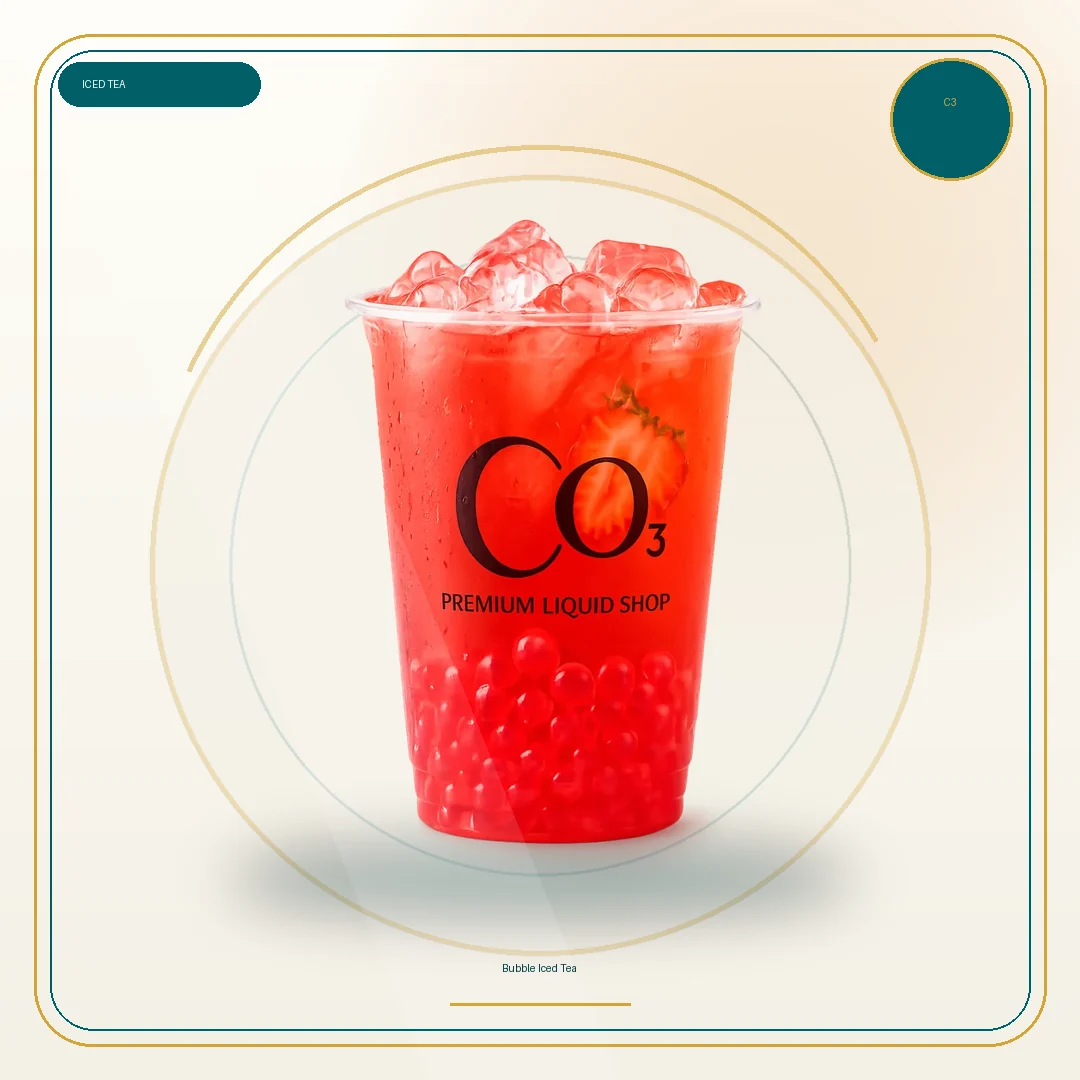 Bubble Iced Tea — CO3 Premium Liquid Shop